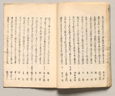 Spread Sixteen from Volume One of People of Japan in Light Verse (Kyōka)