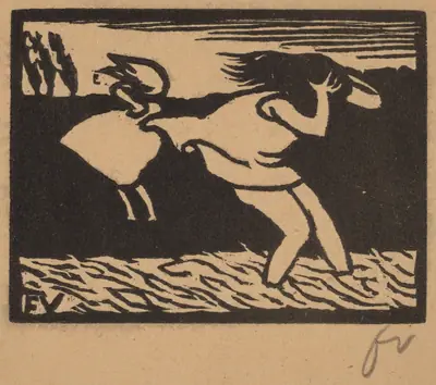 Bathers Caught in a Storm (Les baigneuses surprises par l'orage)