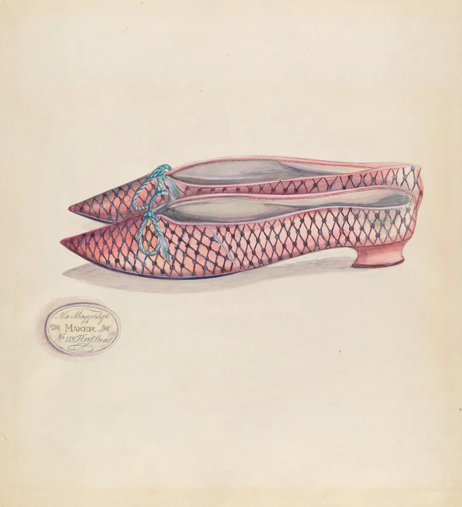 Woman's Slipper by Ella Josephine Sterling