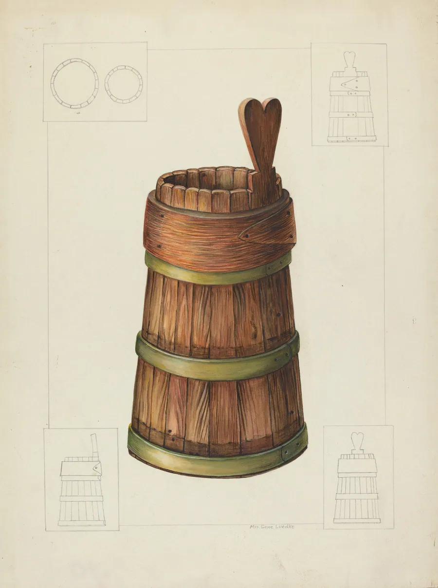 Wooden Noggin by Gene Luedke