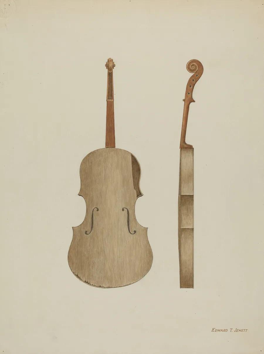 Violin by Edward Jewett