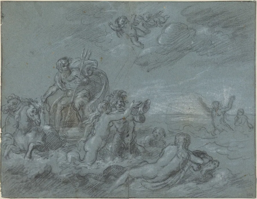 The Triumph of Neptune by French 18th Century