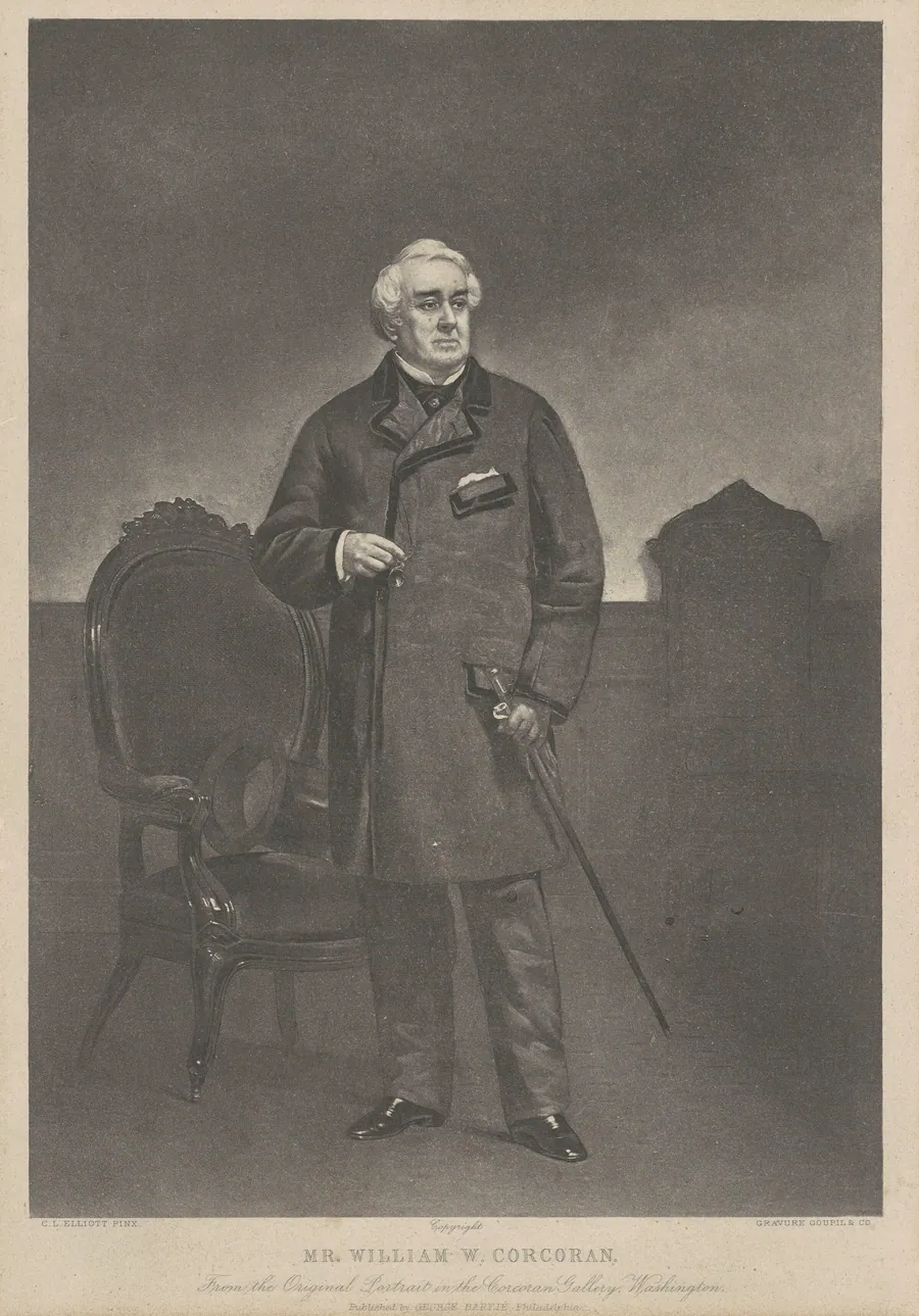 Mr. William W. Corcoran by Charles Loring Elliott