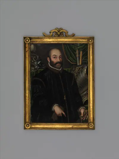 Guidobaldo II della Rovere, Duke of Urbino (1514–1574), With his Armor by Filippo Negroli