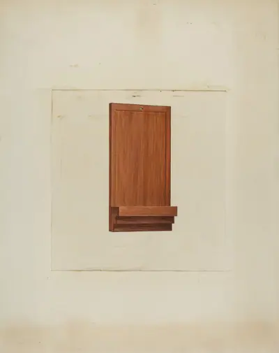 Shaker Clock Hanger