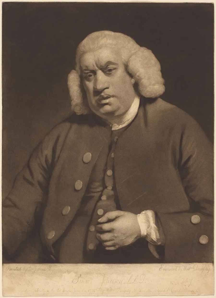 Samuel Johnson by William Doughty