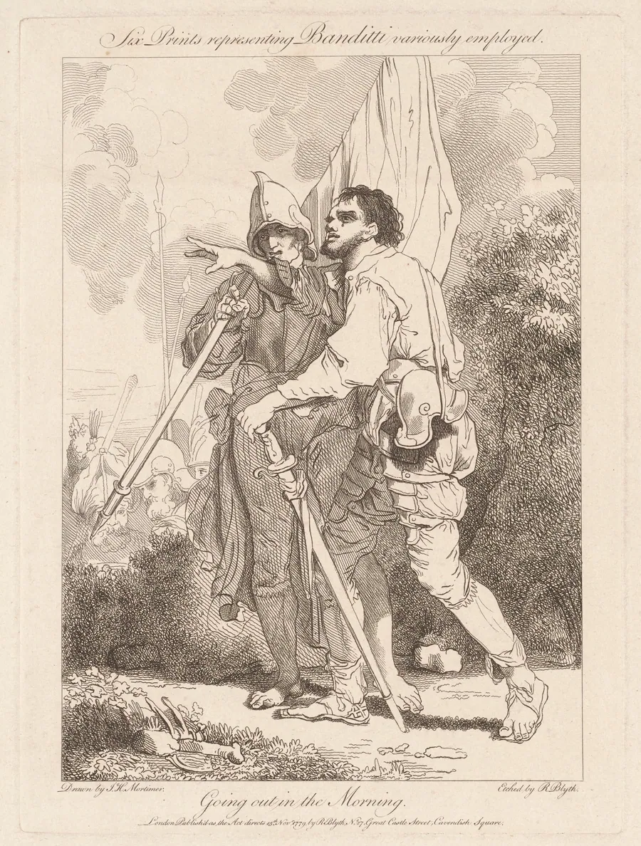 Going Out in the Morning by Robert Blyth