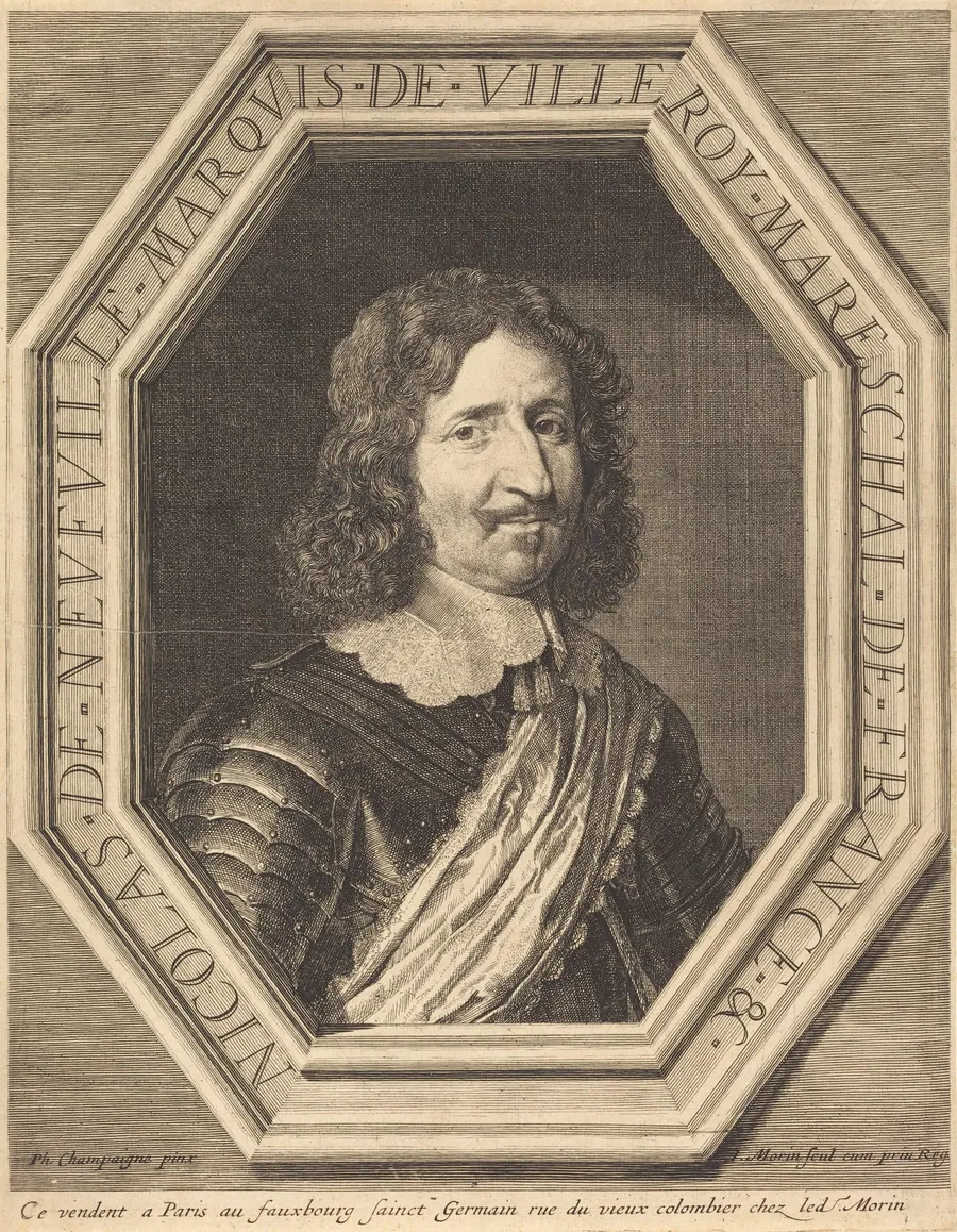 Nicholas de Neufville, marquis de Villeroy by Jean Morin