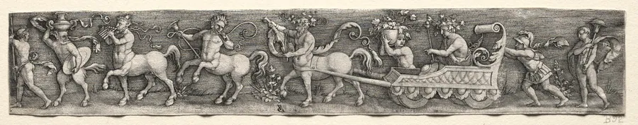 Triumph of Bacchus by Georg Pencz