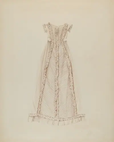 Infant's Dress (Back View)