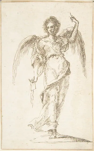 Standing Figure of an Angel