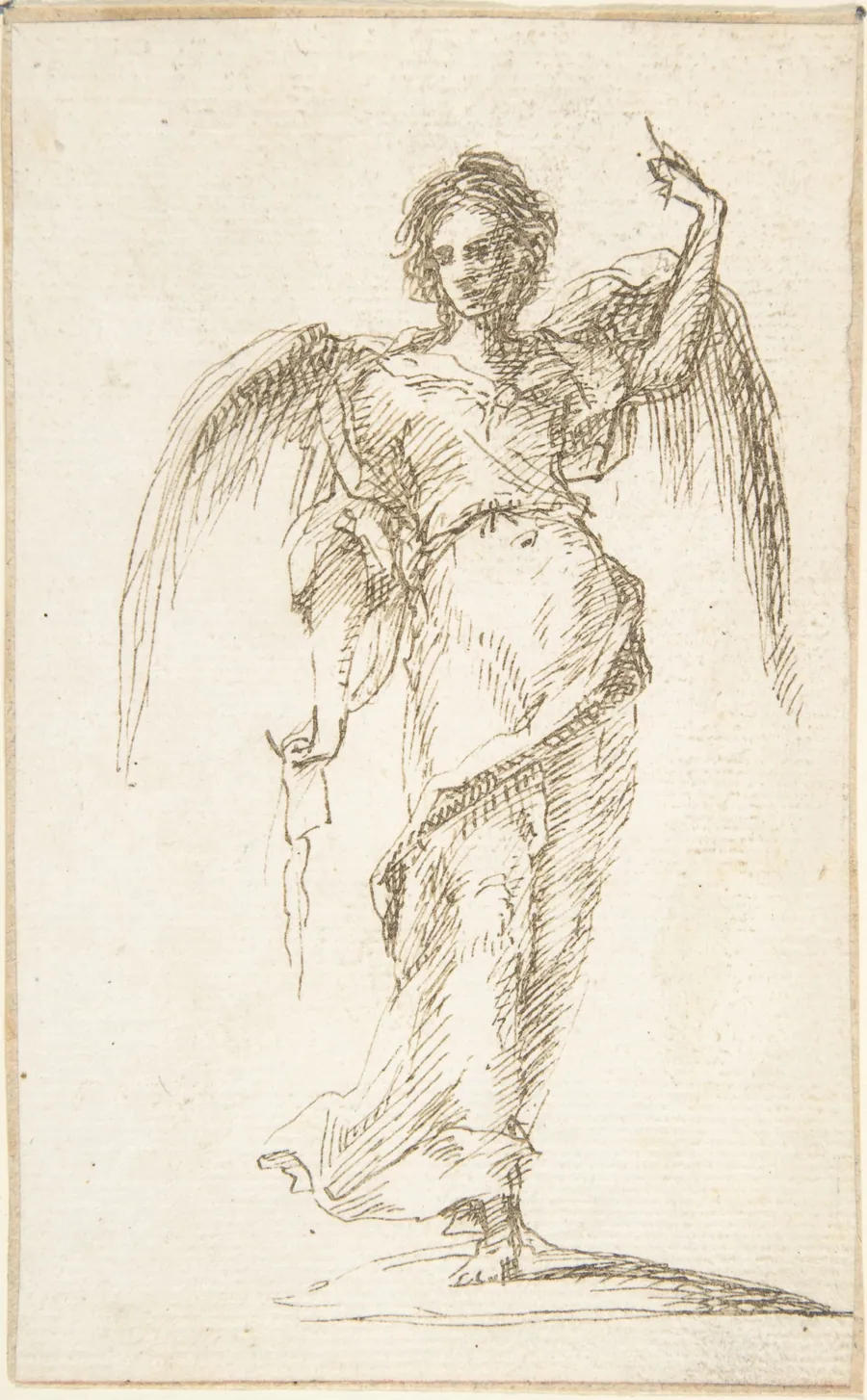 Standing Figure of an Angel by Pedro  Duque Cornejo