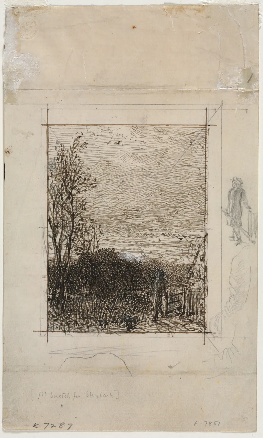 The Skylark by Samuel Palmer