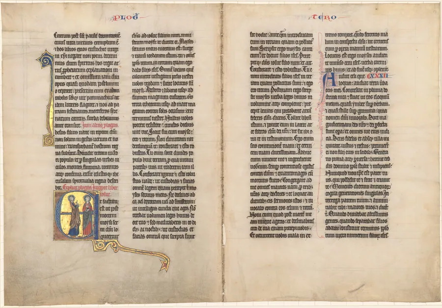 Joshua before the Lord by French 13th Century
