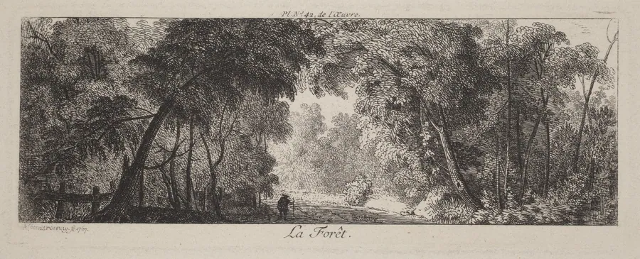 La Forêt by Antoine de Marcenay de Ghuy