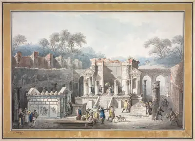 The Temple of Isis at Pompeii