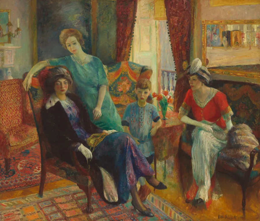 Family Group by William Glackens