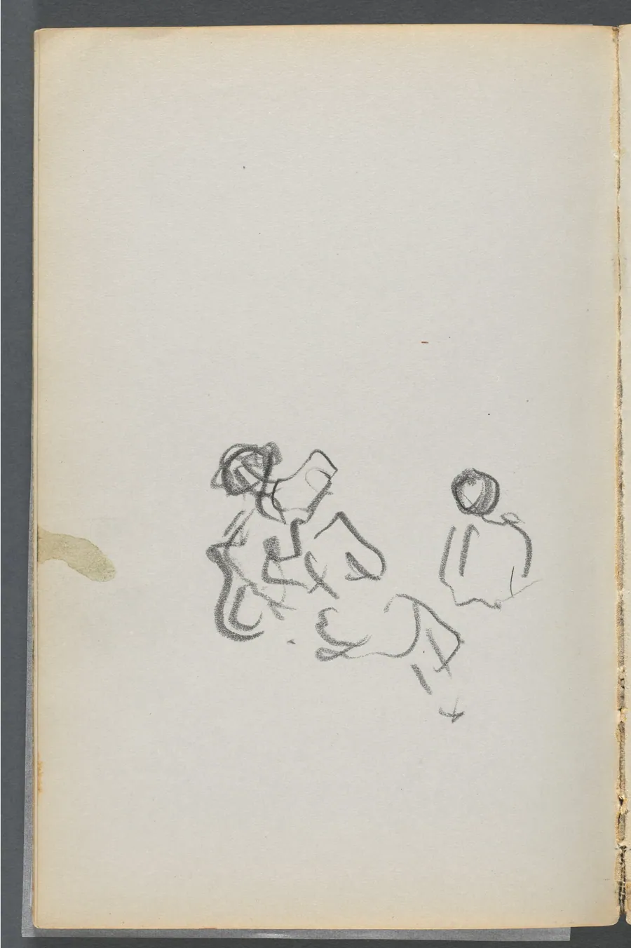 Sketchbook, The Dells, N° 127, page 054: Figures by Maurice Prendergast
