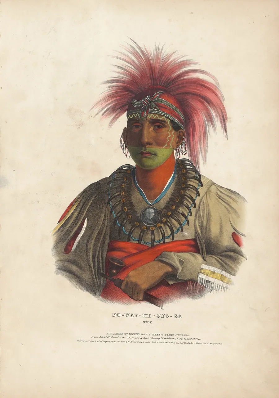 No-Way-Ke-Sug-Ga, Otoe by Alfred Hoffy