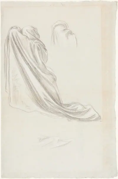 Study for "The Wise and Foolish Virgins"