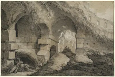 The Interior of the Colosseum