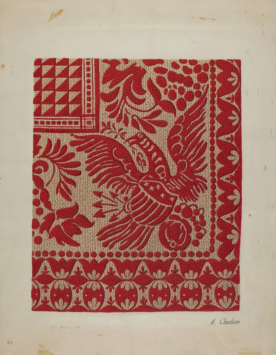 Homespun Coverlet by Alexander Chudom