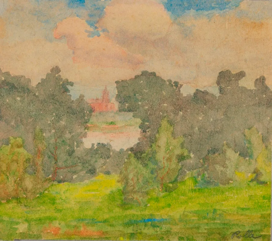 Untitled by A. H. O. Rolle, born Sibley County, MN 1875-died Washington, DC 1941