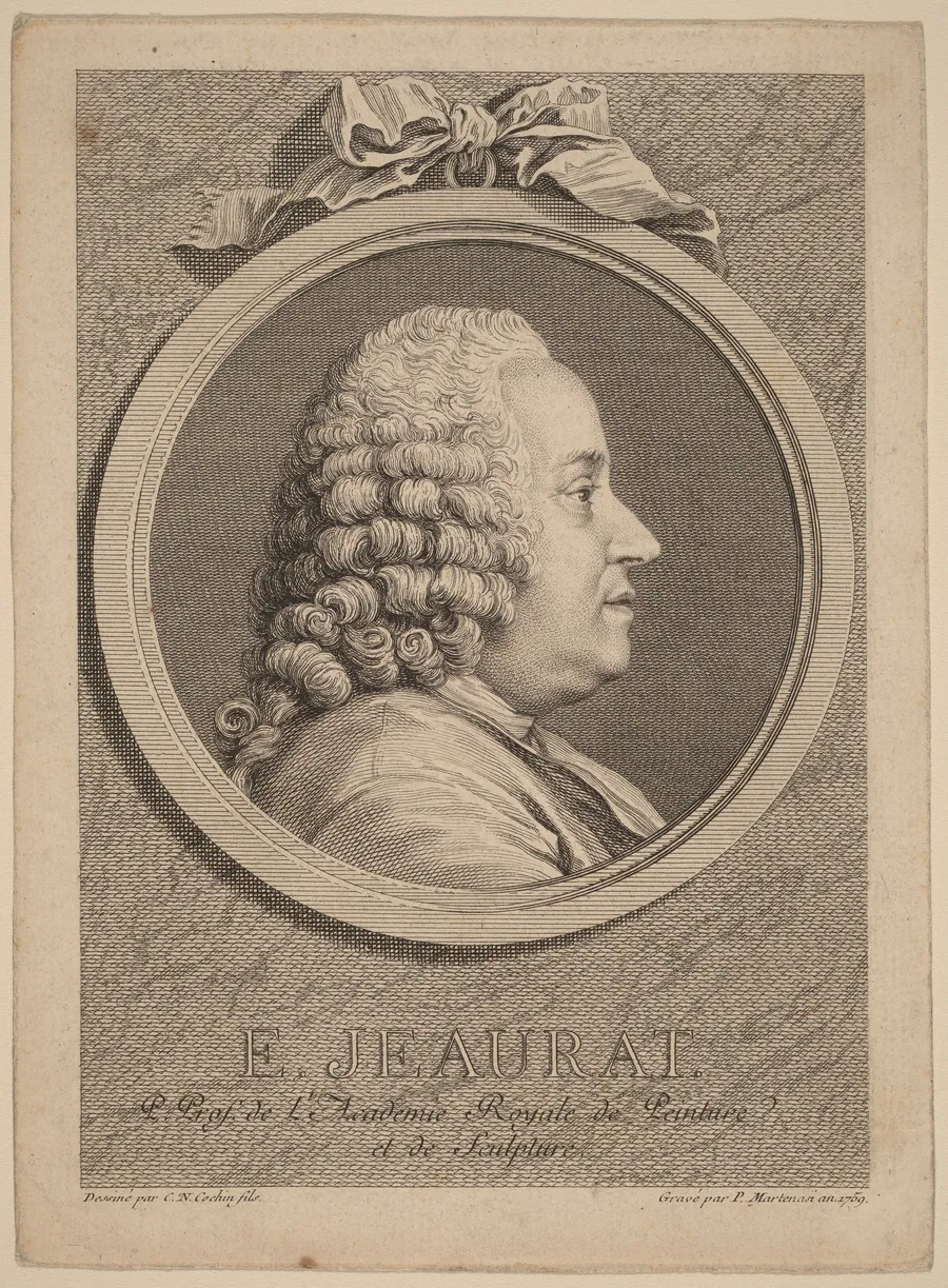 Edme-Sebastien Jeaurat by Pierre Francois Martenasie