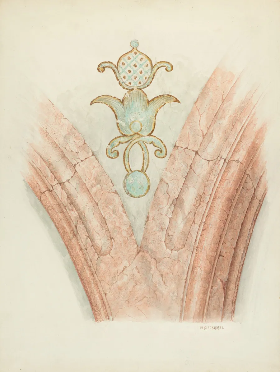 Ceiling Decoration by William Kieckhofel