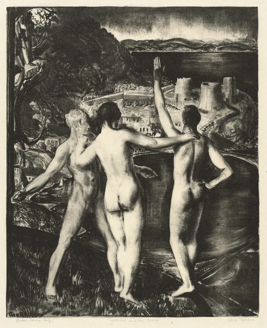 Lychnis and Her Sons by George Bellows