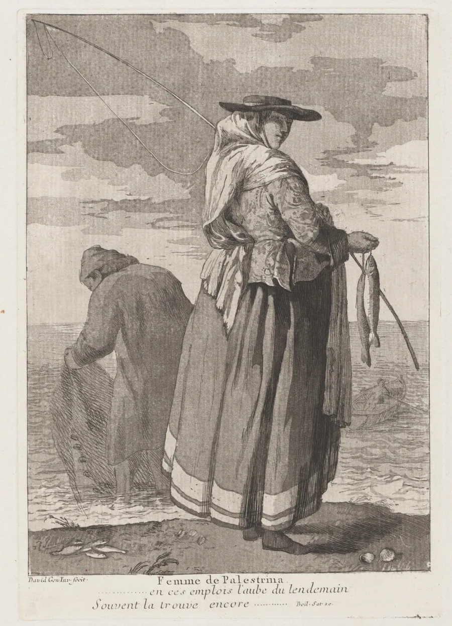 Femme de Palestrina (Woman from Pellestrina) by Giovanni David