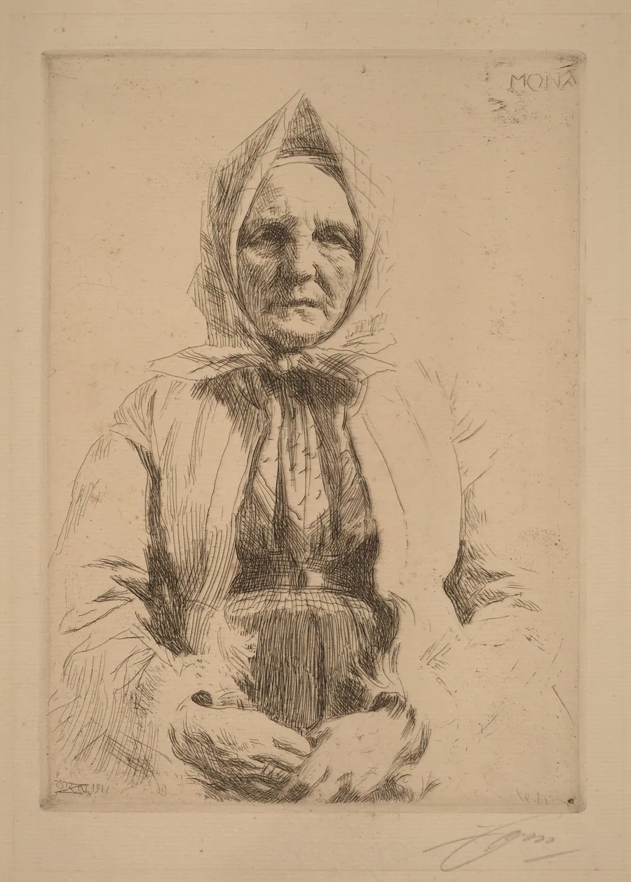 Mona by Anders Zorn