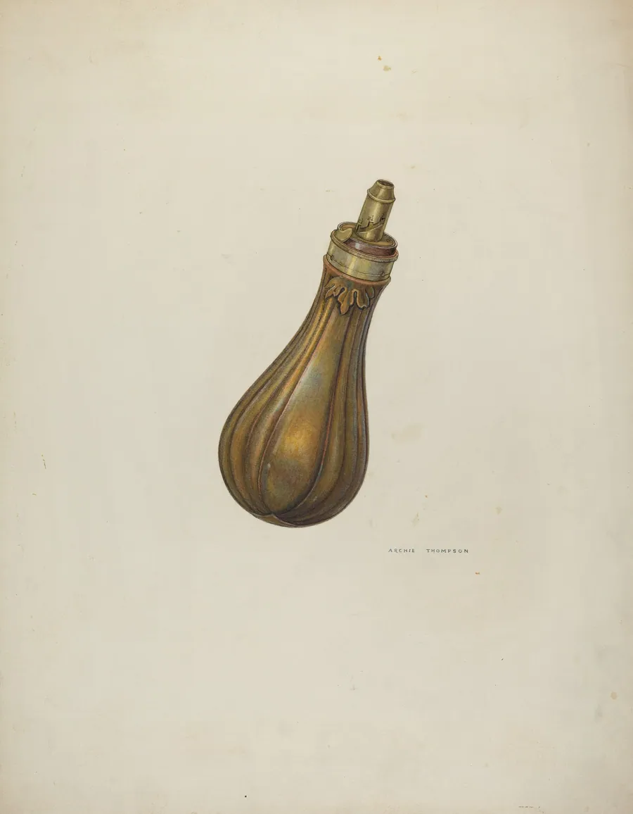 Powder Flask by Archie Thompson