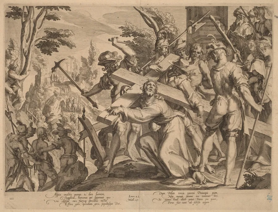 Christ Carrying the Cross by Willem van Swanenburgh