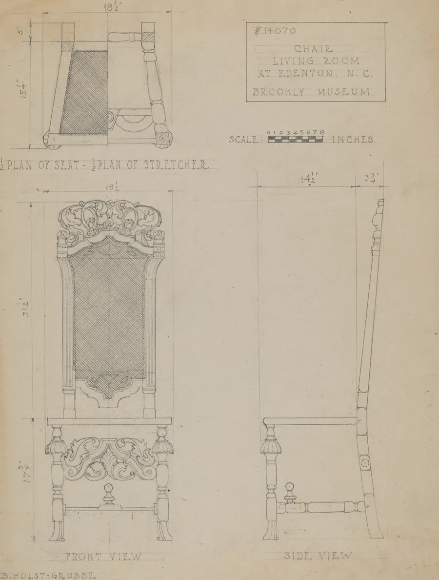 Chair by B. Holst-Grubbe