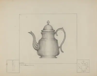 Pewter Teapot