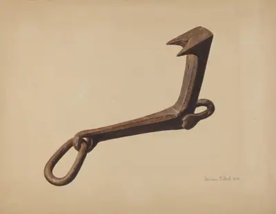 Sled Starting Hook