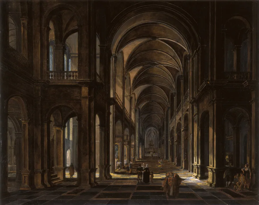 Interior of a Church by Peeter Neeffs the Elder