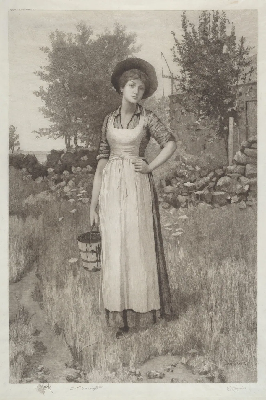 Untitled (Farmer's Daughter) by Charles X. Harris