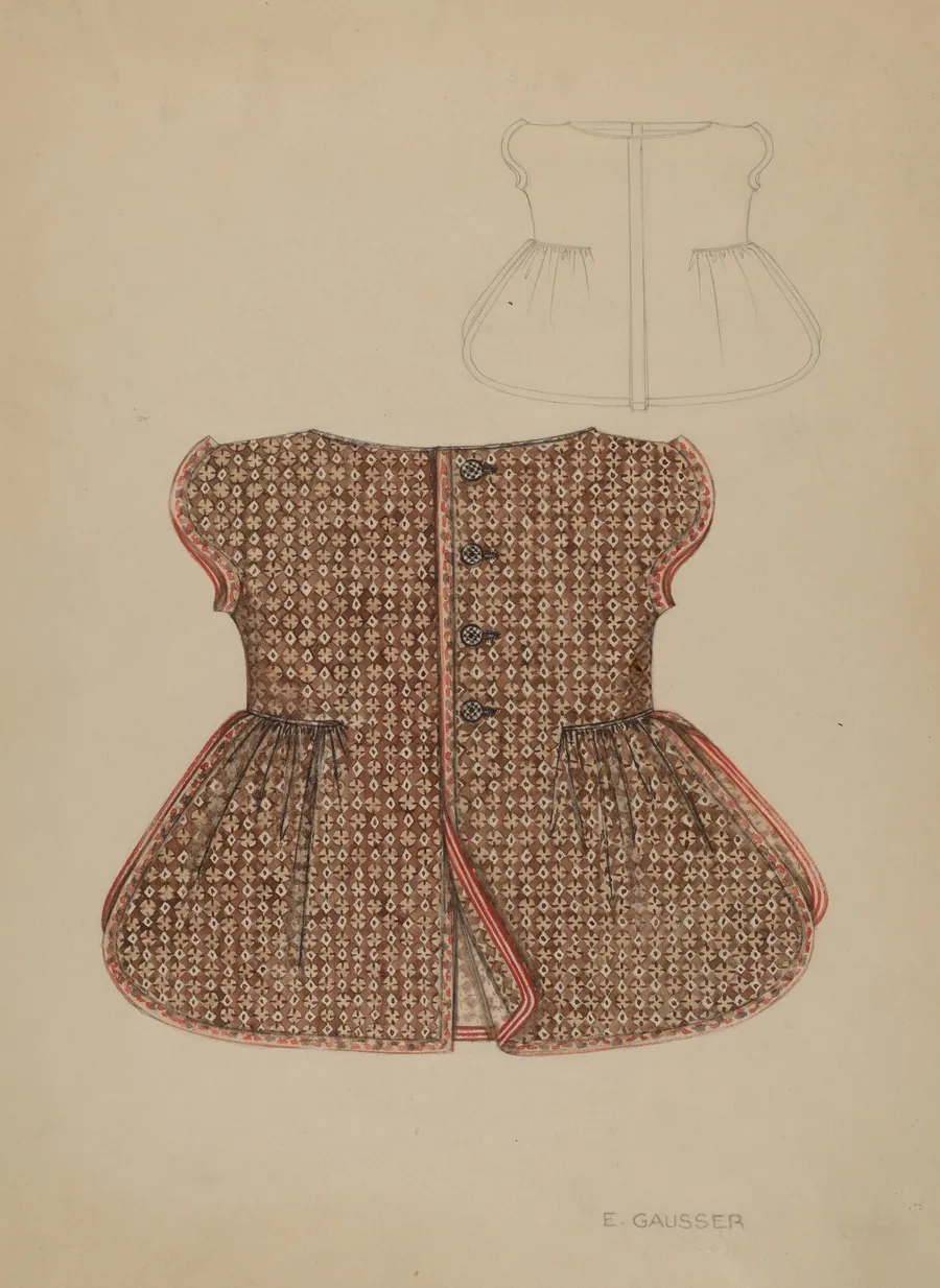 Girl's Pinafore by Eleanor Gausser