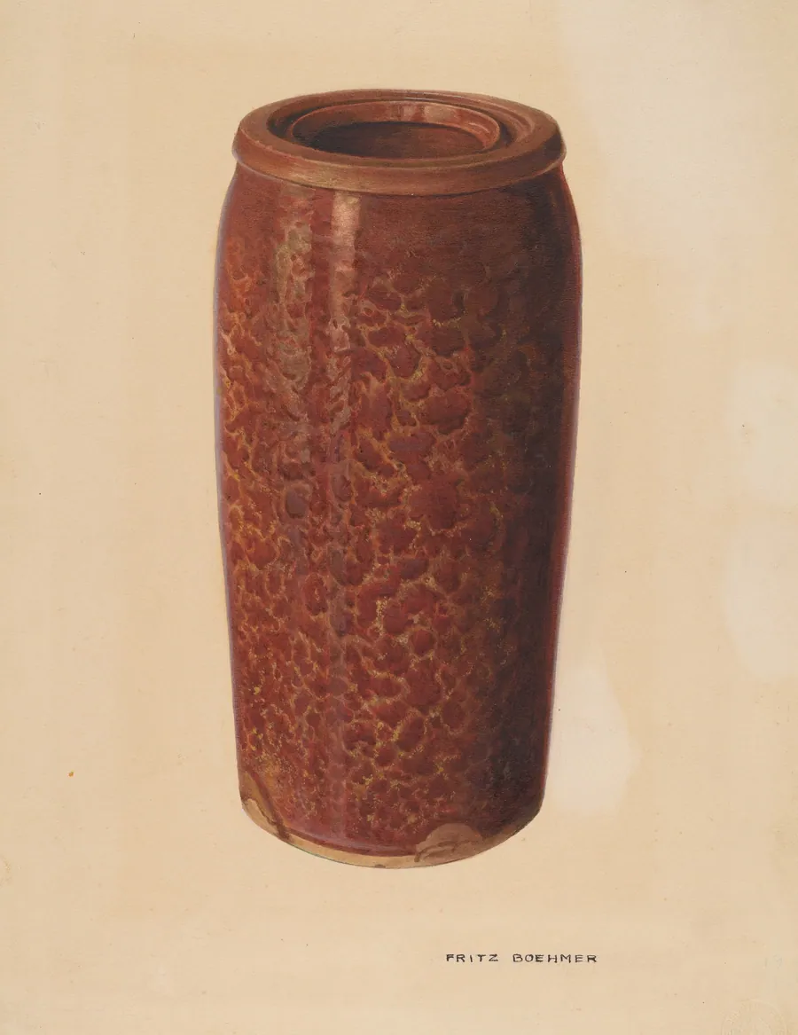 Pickle Jar by Fritz Boehmer