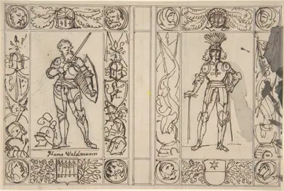 Study for Two Book Illustrations
