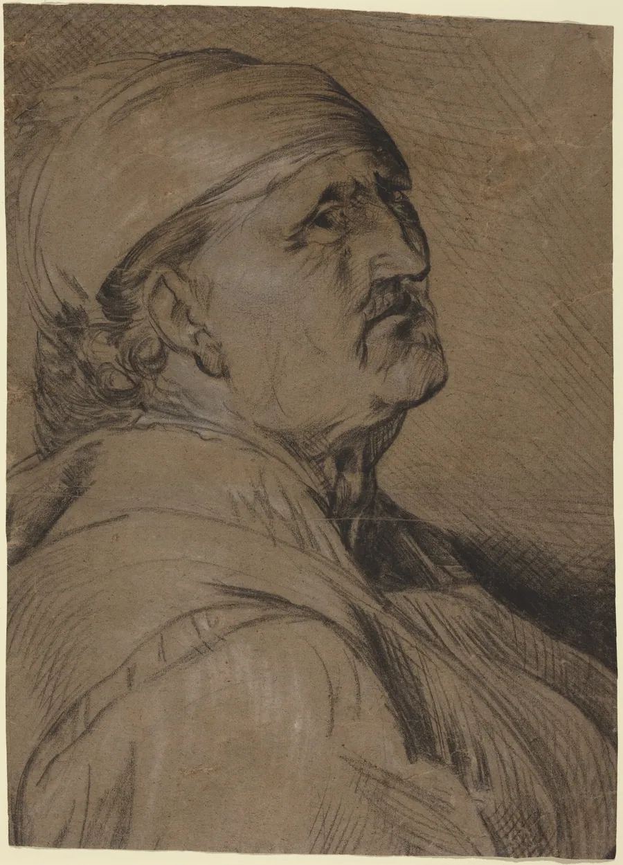 Head of an Old Man by Gerrit Claesz Bleker