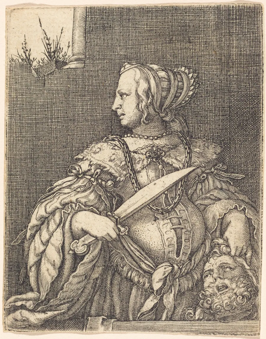 Judith with the Head of Holofernes by Barthel Beham