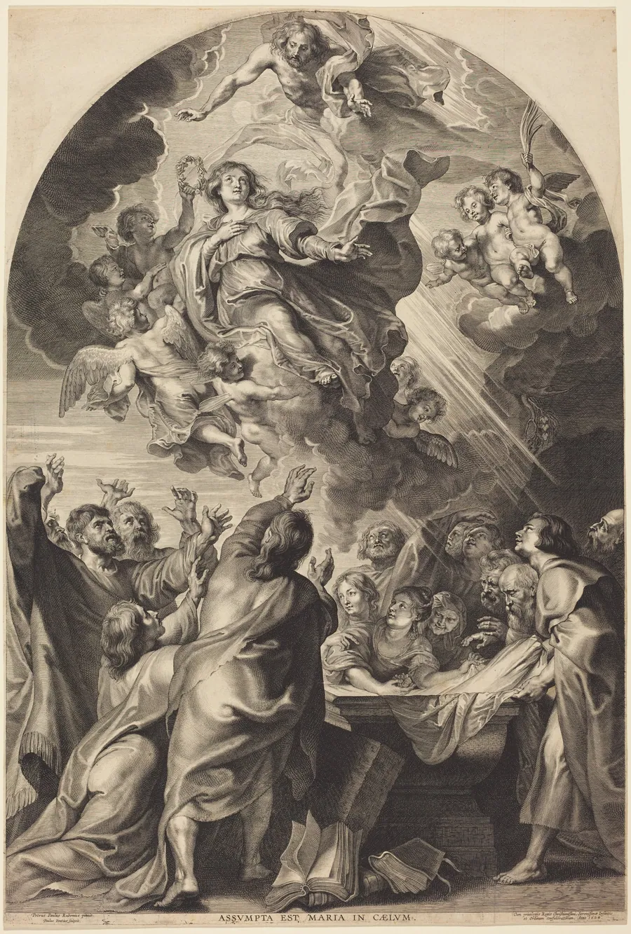The Assumption of the Virgin by Paulus Pontius