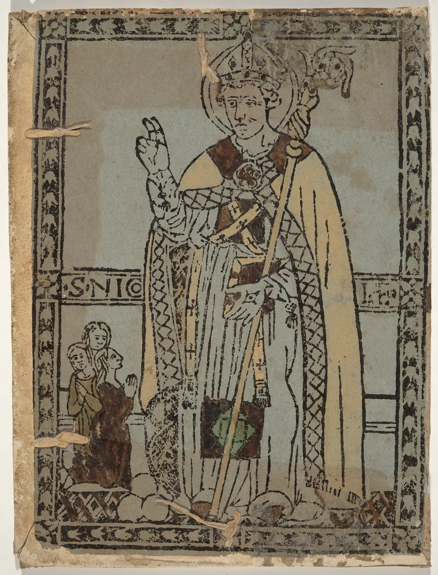 Saint Nicolas of Myra by Italian 15th Century