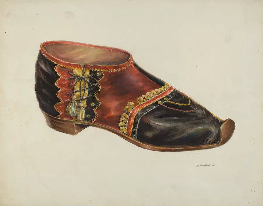 Velvet Shoe by Gerald Transpota