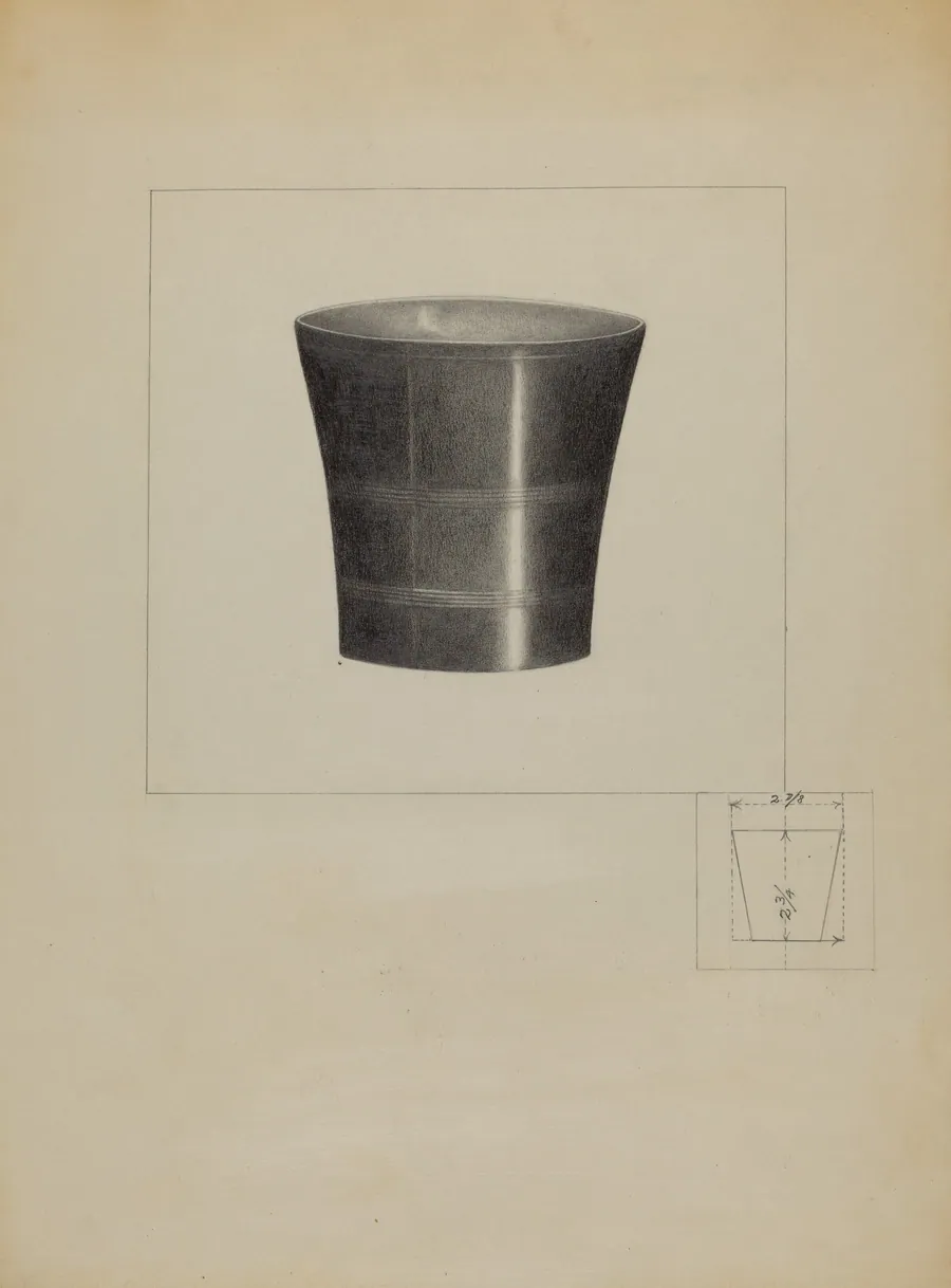 Pewter Beaker by Anna Aloisi