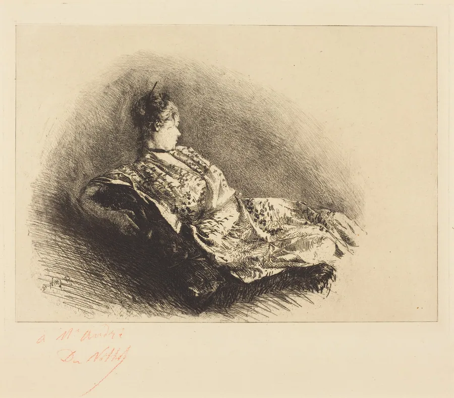 The Dancer Holoke-GO-Zen by Giuseppe De Nittis