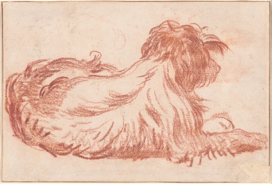 A Dog by Jean-Baptiste Greuze